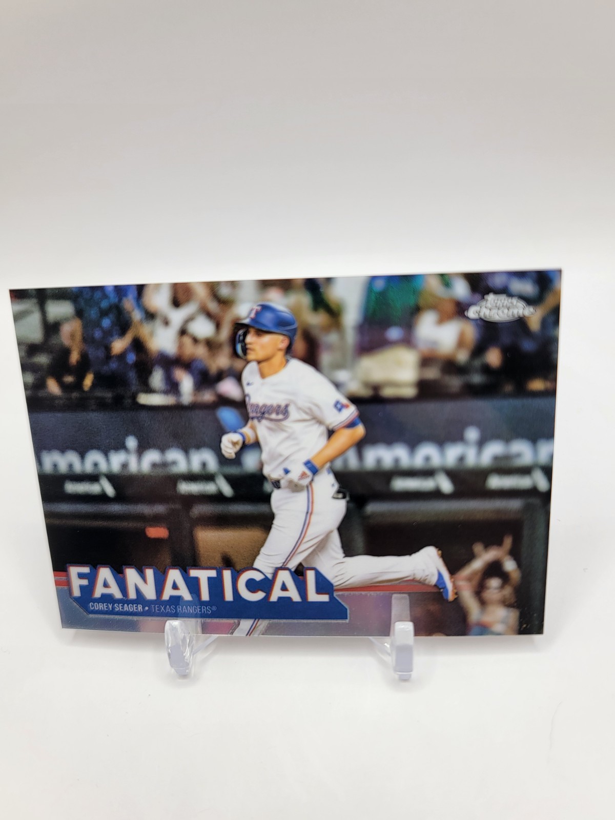2025 Topps Chrome Corey Seager Fanatical SSP #FAN-11 – Case Hit Rangers
