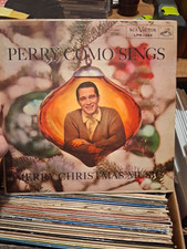 Perry Como Sings Merry Christmas Music RCA Victor Vinyl LP LPM-1243 Ayres