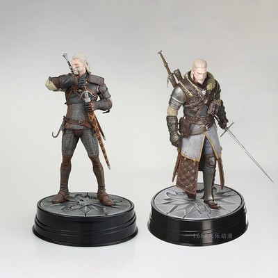 The Witcher 3：Wild Hunt Geralt Figure Statue PVC Model Garage Kit Collection New
