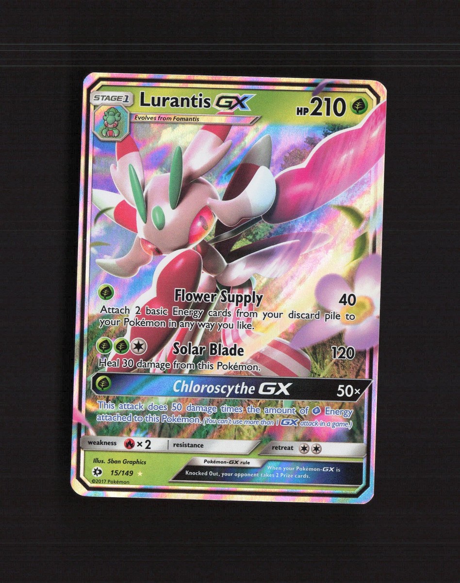 ultra rare pokemon cards sun and moon Pokemon Sun & Moon Burning Shadows: TAPU FINI GX - 39/147 - ULTRA RARE main image 1