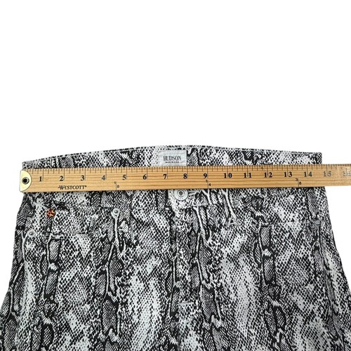 Hudson Jeans Nico Mid Rise Skinny Animal Snake Print Women's Size 29 Pants - Picture 14 of 18