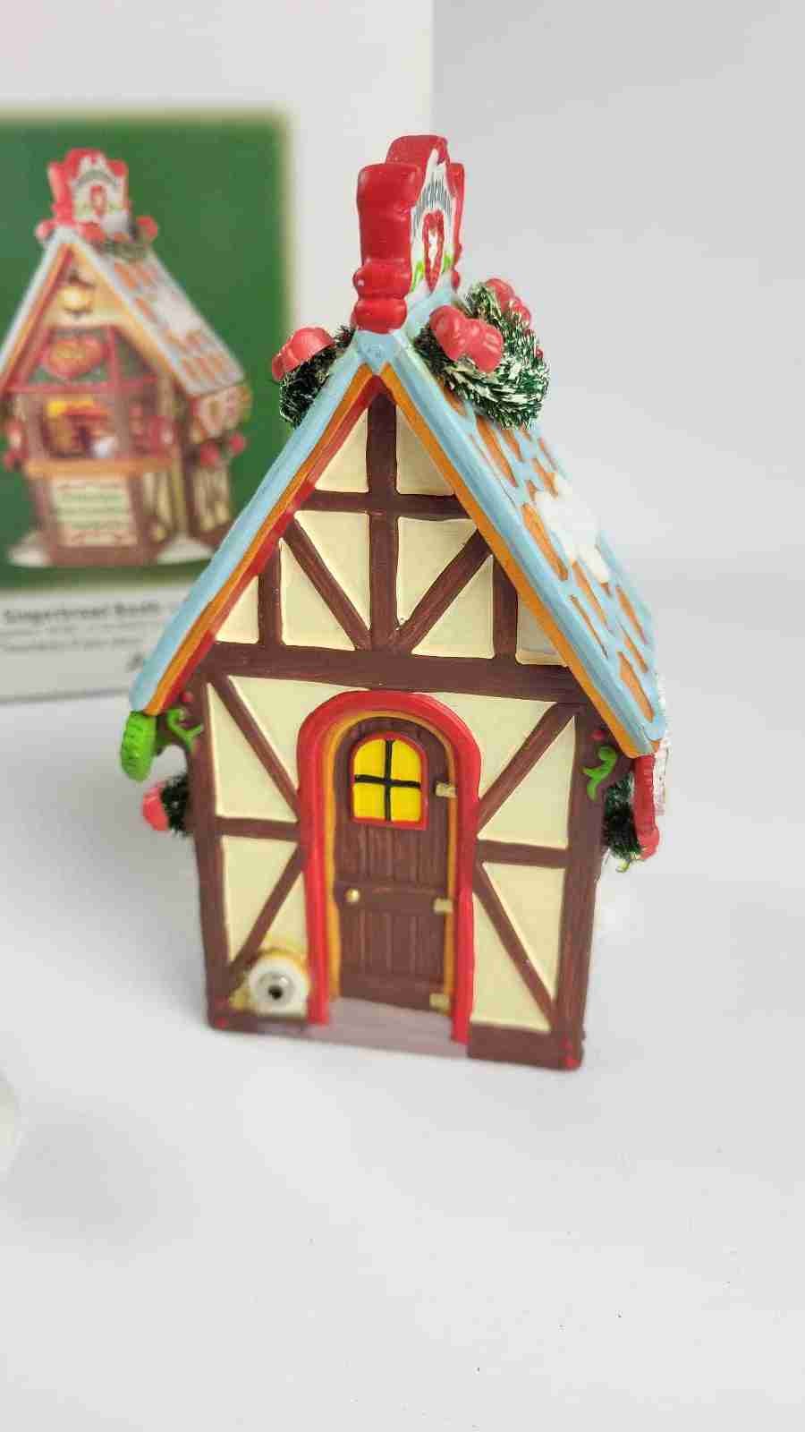 Department 56 Christmas Market Gingerbread Booth - #807296 - Alpine Village