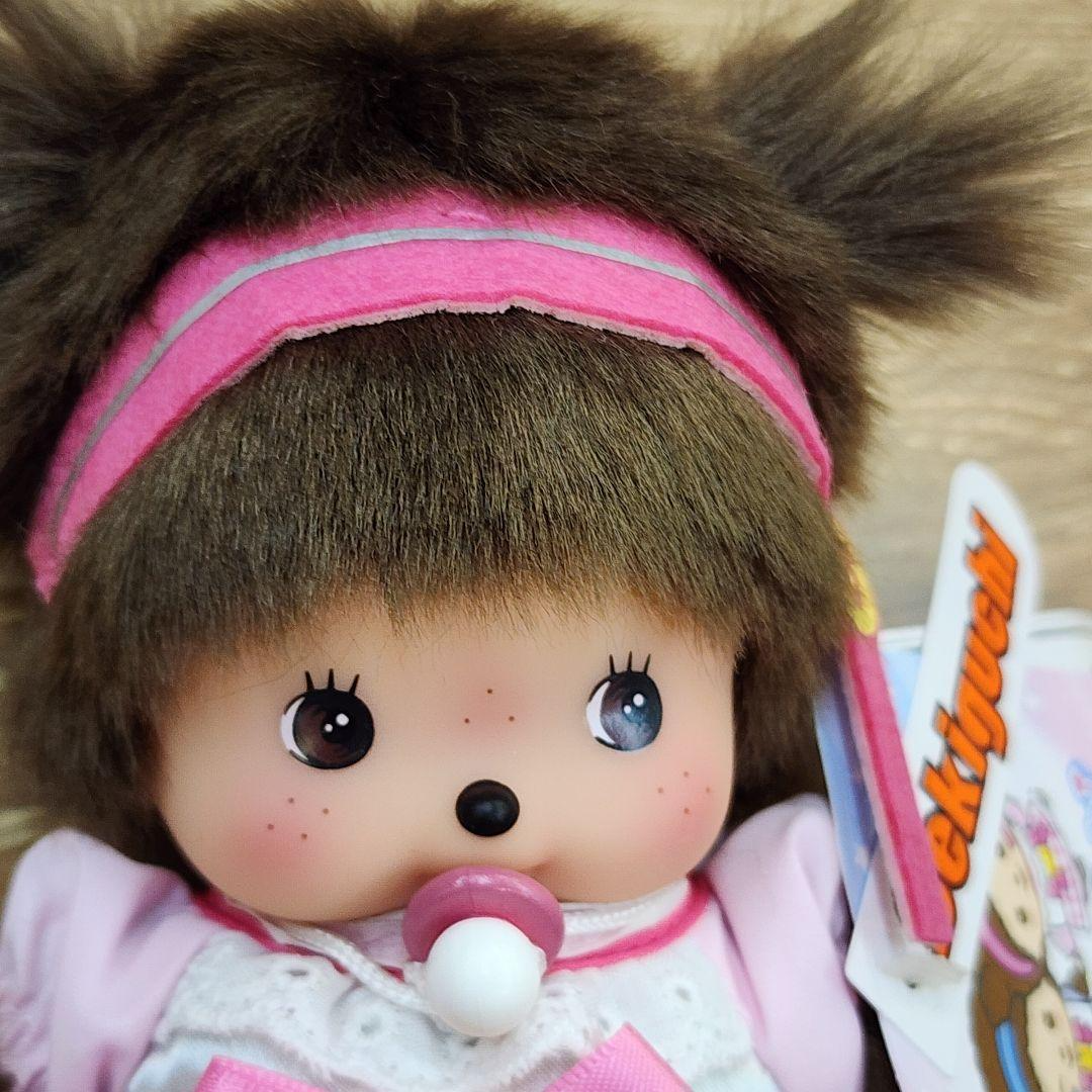 Monchhichi Idol Bebichhichi Girl Pink S size Plush Sekiguchi Japan