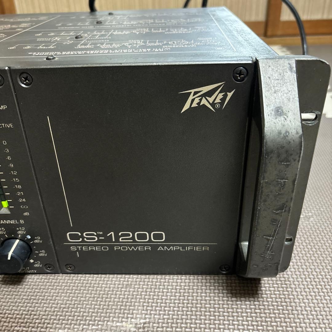 PEAVEY】CS-1200 ステレオパワーアンプ Peavey CS-1200 Stereo Power