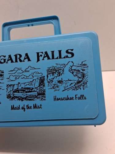 Vintage Niagara Falls Lunch Box Pencil Box, Whirley Industries Warren PA - Picture 4 of 8