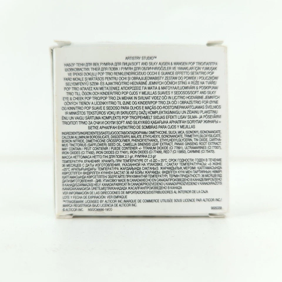 Artistry Studio Shanghai Edition Eye Cheek Pop Trio Shanghai Starlight Soft NEW - Image 3 of 4