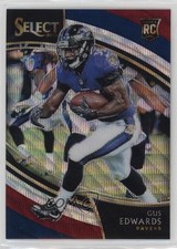 2018 Panini Select Field Level Tri-Color Prizm /99 Gus Edwards #220 hg6