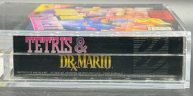 Tetris & Dr Mario Super Nintendo SNES Made in Japan Sealed New VGA 85+ Graded