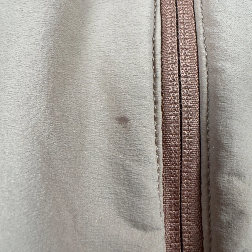 Chaqueta Patagonia Mujer’s Mediana Rosa Marrón Cremallera Completa Exterior Invierno Vellón Damas Foto 4 de 4