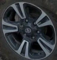2019 Tacoma OE Wheel 17x7-1/2 5 Spoke Toyota