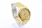 F Vintage Gents Automatic Watch Seiko 5 7S26-0440 Running Keeps Time Day/Date
