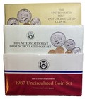Uncirculated 1990 US Coin Mint Sets