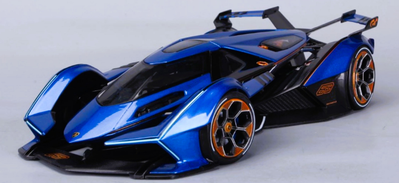 Lamborghini Race Car Hypercar w/Orig.Wheels Rims Custom Built1:18SCALE MODEL