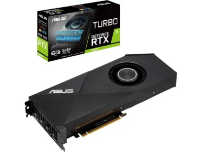 グラフィックボード・グラボ・ビデオカード ASUS NVIDIA RTX2060 6G PH-RTX2060-6G ASUS Turbo GeForce RTX 2060 6GB GDDR6 Video Card TURBO