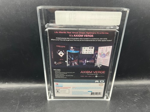 Axiom Verge Multiverse Edition LRG Nintendo Wii U VGA 90 FACTORY SEALED WATA - Picture 3 of 7
