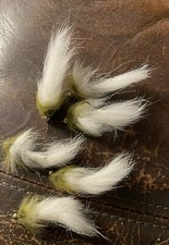 6 Solitude Fly Company Bead Head Dude Friendly Olive/White #10