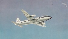 Vintage United Airlines DC-6 Mainliner RPPC Postcard P1A