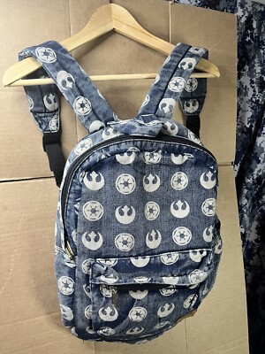 Star Wars Denim Imperial Star Bird Backpack- Disney  display picture 1