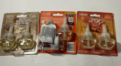  Glade Plug Ins Pumpkin Spice Things Up 1 Warmer  5 Refills & Marshmallow