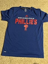 Boys Philadelphia Phillies Adidas T-shirt size M 10 12