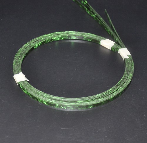 10Pcs Celluloid Strip Guitar Binding Purfling Edging Strip P Green 1000x5x0.46mm - Picture 1 of 3