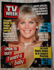 TV WEEK 1985 - Linda Evans, Jon Blake, John Lennon, Prisoner, Sons and Daughters