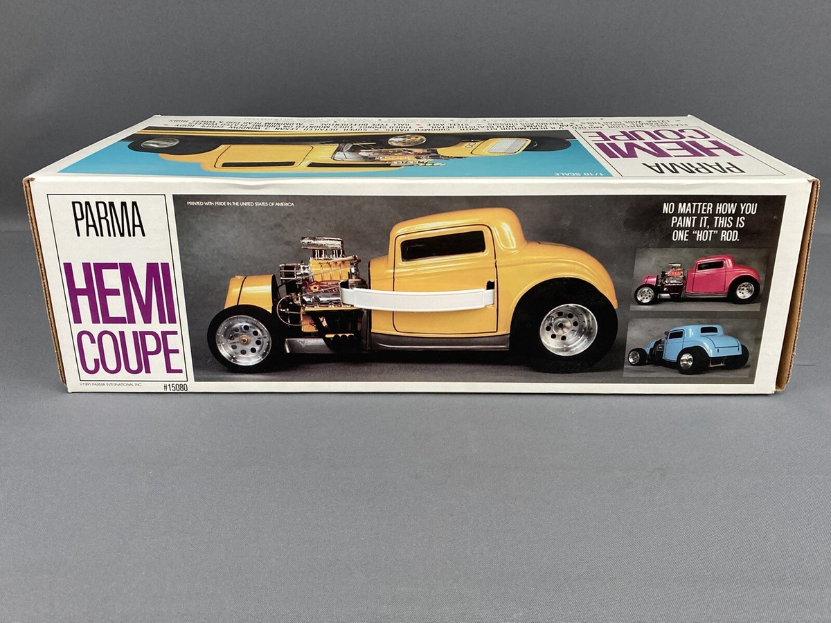 RARE Vintage Parma 1/10 Scale HEMI Coupe R/C Adaptable Model RARE Vintage Parma 1/10 Scale HEMI Coupe R/C Adaptable Model