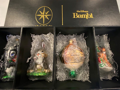 Radko Disney BAMBI Ltd. Edit. #1210/2500 Boxed Set 97-DIS-99, BRAND NEW/MINT!!!