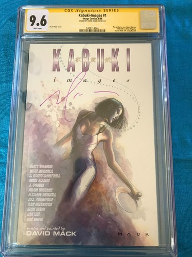 Kabuki Images #1 - Image - CGC SS 9.6 NM+ - Signed by David Mack