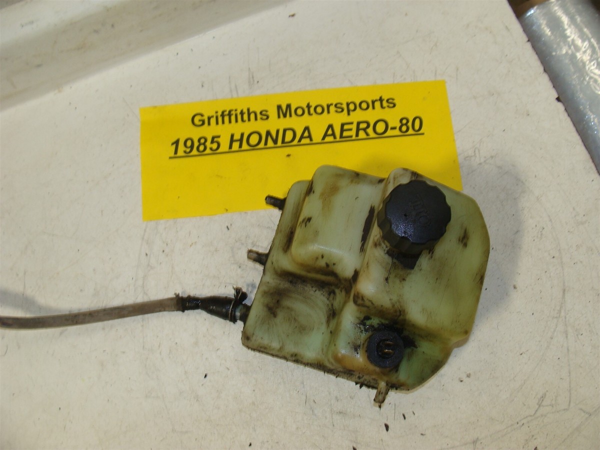 1985 Honda NH80 AERO 80 LEAD MASCOT OIL TANK INJECTION BOTTLE
