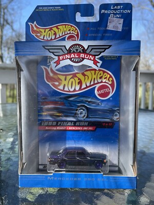 🆕Hot Wheels 1999✨Final Run✨Mercedes 380 SEL✨Purple✨Special