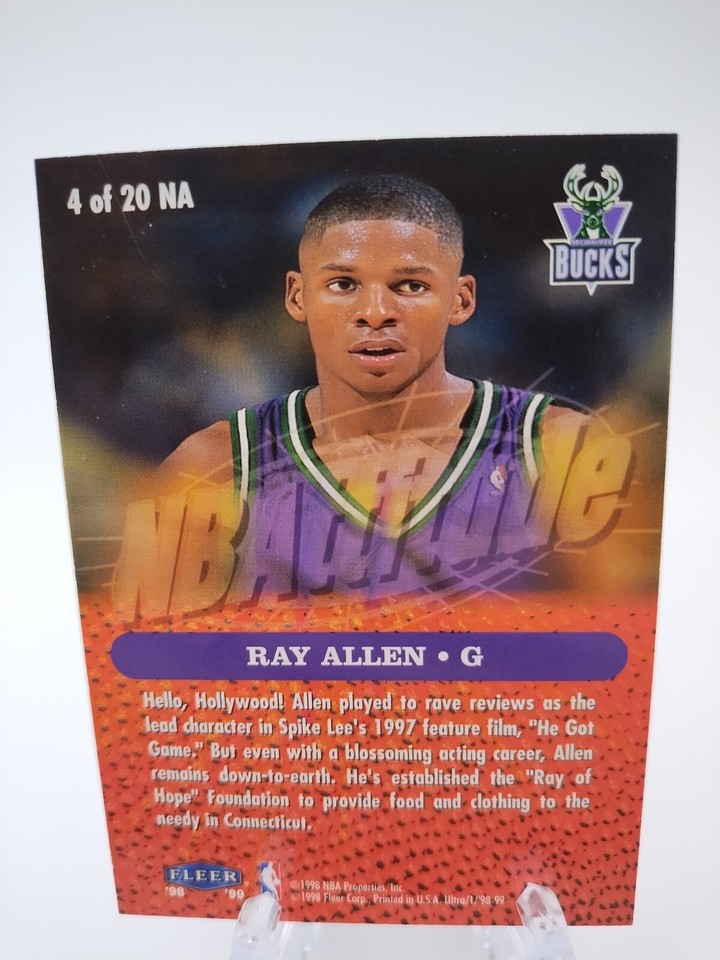 1998-99 Ultra NBAttitude #4 Ray Allen | eBay