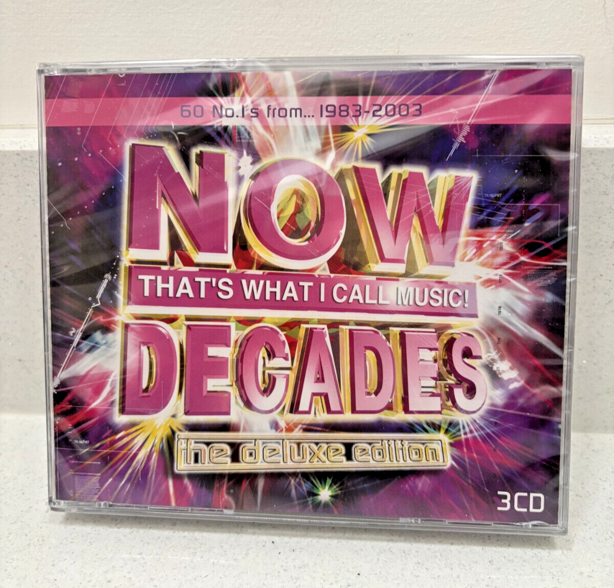 Now That's What I Call Music Decades Deluxe Edition 3CD Brand New FactorySealed