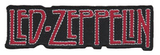 LED ZEPPELIN - ROCK N ROLL - 4 1/2" Embroidered Iron On Patch