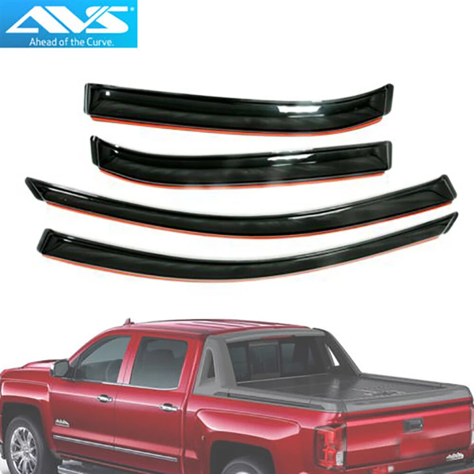 Deflector en canal Ventvisor automático Ventshade 194534 4 piezas. Acrílico de humo Foto 2 de 3