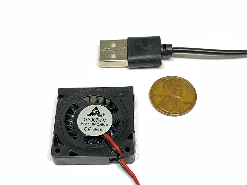 1 Piece USB Blower fan 3007 5V 30mm 7mm 3cm mini small cpu 3d printer ...