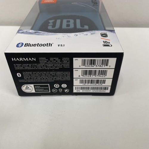 JBL Altavoz Clip 4 Portátil Bluetooth - Azul - NUEVO T7-24 - Imagen 5 de 5