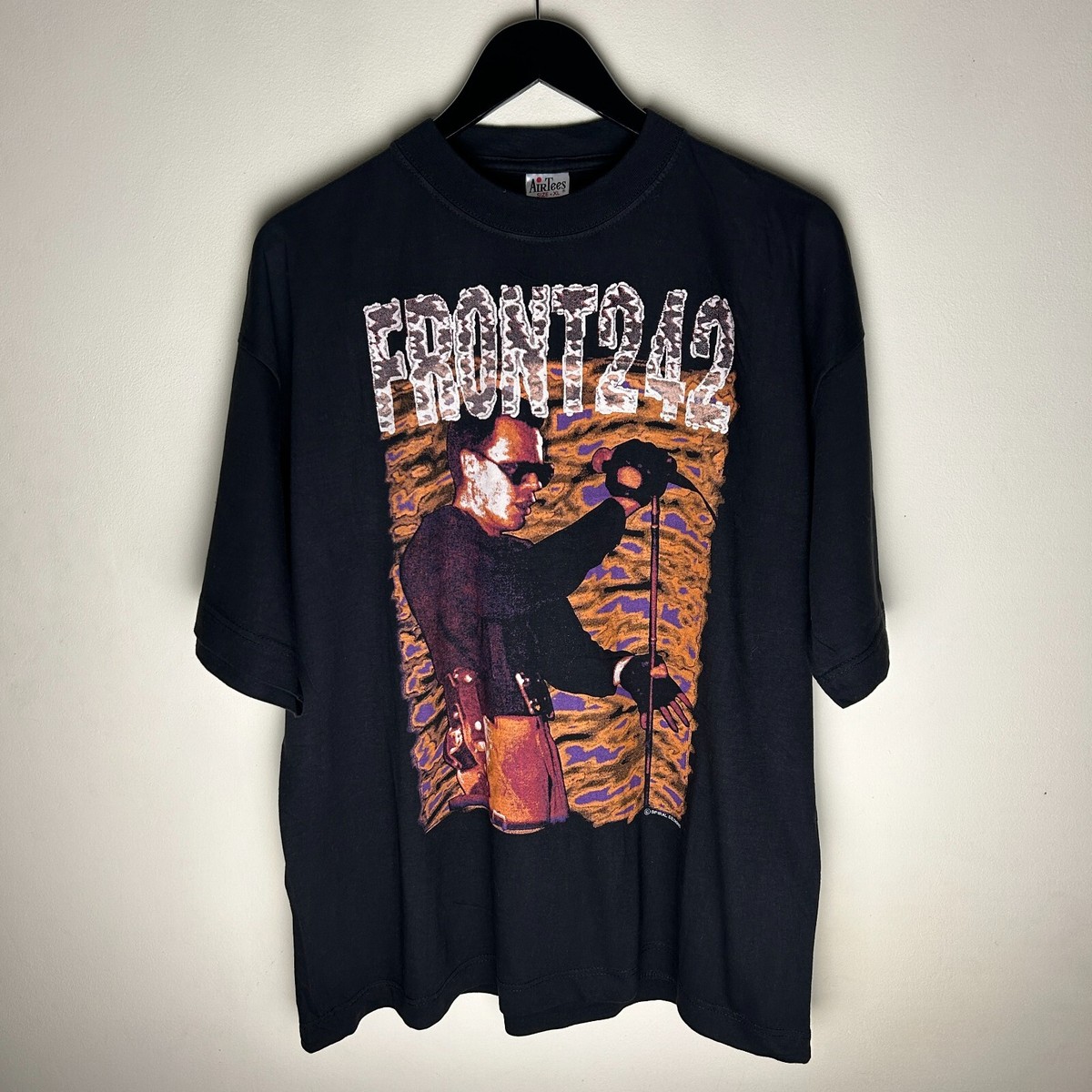 90s Front242 シングルステッチ フロント242 ヴィンテージtシャツ 90s Front242 シングルステッチ フロント242 ヴィンテージtシャツ