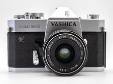 Yashica TL Electro X silver + Auto Yashinon DS-M 35mm F2,8 - Montura M42