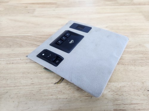 Interrupteur toit ouvrant console supérieure BMW Homelink 5144 8150 974 couleur gris 1995-2001 - Photo 4/13