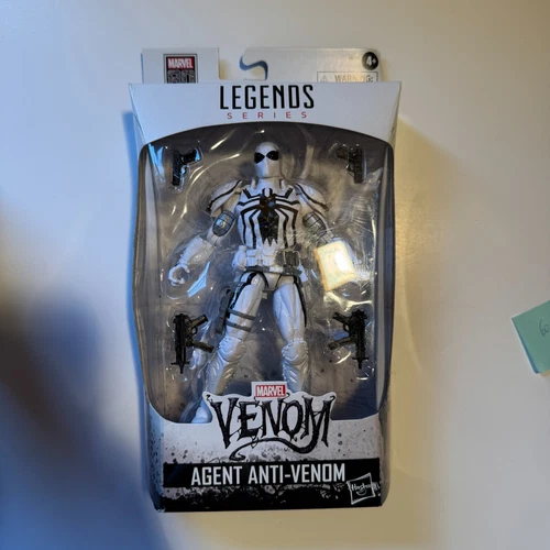 Figura de acción Agent Anti-Venom Marvel 80 Years Legends Series 2019 Hasbro NUEVO
