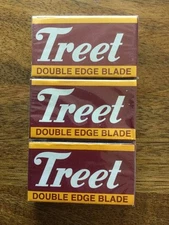 30X Treet Black Beauties Double Edge Razor Blades Shaving 