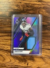 2021 Panini Phoenix Veteran Materials PURPLE 71/75 Derrick Henry #VM-DHE