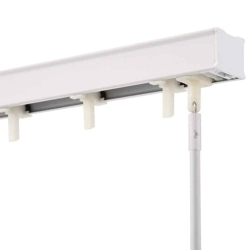 104 Inch Wide White Vertical Blind Head Rail For Sliding Door Window