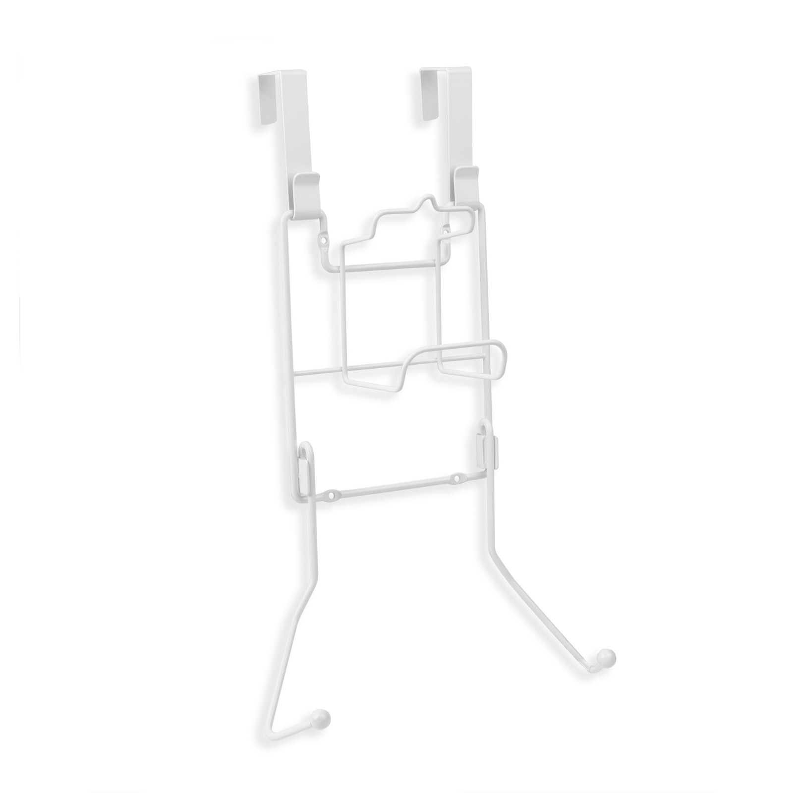 Mainstays Over the Door Iron and Ironing Board Holder - White-image
