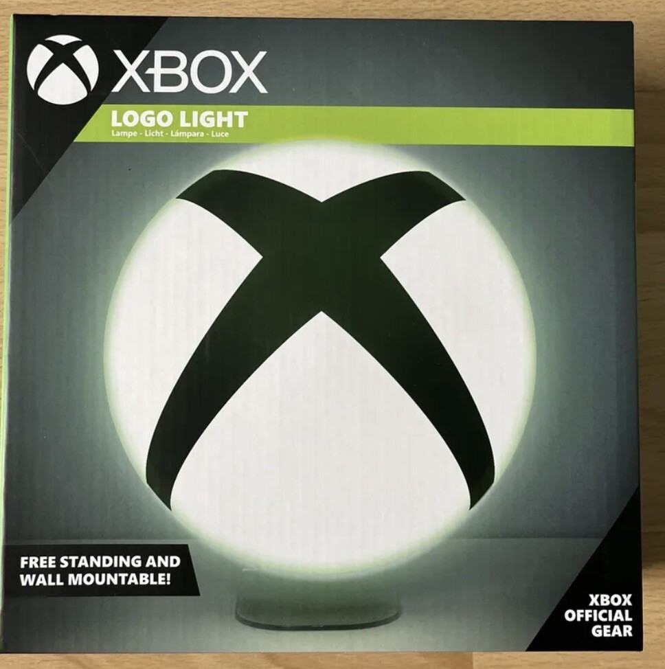 Paladone Xbox Logo Light - Free Standing And Wall Mountable NEW