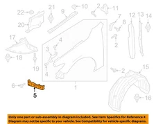 MAZDA OEM 19-25 3 Fender Fender Components-Front Bracket BDTS52240