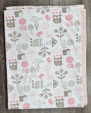 Baby Girl SL Home Fashions Soft Minky Forest Flower Blanket