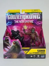 Monsterverse Godzilla x Kong The New Empire 3.5" Suko w/ Titanus Doug Playmate