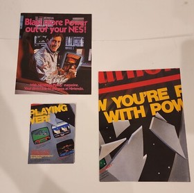 Nintendo NES Power Set Complete Box Manual Game CIB Pad Zapper Controllers